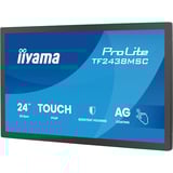 iiyama ProLite TF2438MSC-B2 23.8" monitor Zwart, 120 Hz, HDMI, DisplayPort, Audio, USB, Touch