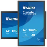 iiyama ProLite TF2438MSC-B2 23.8" touchscreen monitor Zwart, 1x DisplayPort, 1x HDMI, 120 Hz