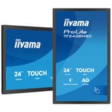 iiyama ProLite TF2438MSC-B2 23.8" touchscreen monitor Zwart, 1x DisplayPort, 1x HDMI, 120 Hz