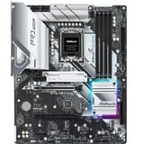 ASRock Z790 PRO RS socket 1700 moederbord Zilver/zwart, RAID, 2.5 Gb-LAN, Wi-Fi, BT, Sound, ATX