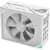 ASUS ROG Thor Platinum III White Edition (ROG Equalizer) modulaire 1200 watt voeding  Zwart, 1x 12V-2x6, 4x PCIe