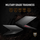 ASUS TUF Gaming A18 FA808UM-S8112W 18"  gaming laptop Zwart/grijs | Ryzen 7 260 | RTX 5060 | 16 GB | 1 TB SSD
