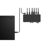 ASUS Triple 4K Thunderbolt4 Dock DC500 dockingstation Zwart, 1x Thunderbolt 4, 2x HDMI, 2x USB-A 3.2 Gen2, LAN 2.5 Gb