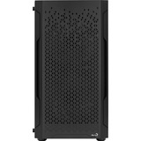 Aerocool Trinity Mini v2 Tower-behuizing Zwart | USB-A 2.0 | 2x USB-A 3.2 (5 Gbit/s) | 2x Audio | Window-kit