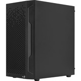 Aerocool Trinity Mini v2 Tower-behuizing Zwart | USB-A 2.0 | 2x USB-A 3.2 (5 Gbit/s) | 2x Audio | Window-kit
