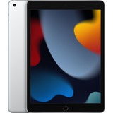 Apple iPad (2021), 10.2"  tablet Zilver, 9e generatie, 256 GB, Wifi, iPadOS