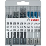 Bosch 10-delige decoupeerzaagbladenset Basic Voor hout en metaal