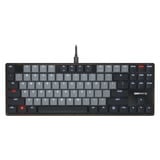 CHERRY KC 500 MX LP TKL mechanisch toetsenbord Zwart, US lay-out (QWERTY), Cherry MX Low Profile 2.0 Ivory, 80% (TKL)	, White leds, PBT keycaps