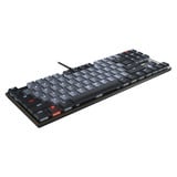 CHERRY KC 500 MX LP TKL mechanisch toetsenbord Zwart, US lay-out (QWERTY), Cherry MX Low Profile 2.0 Ivory, 80% (TKL)	, White leds, PBT keycaps