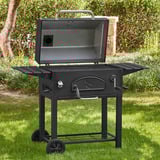 Char-Griller Traditionele Houtskoolgrill barbecue Zwart