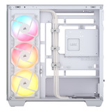 Corsair 2800X RS-R ARGB mini tower behuizing Wit | 1x USB-A | 1x USB-C | Tempered Glass
