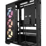 Corsair 3500X LX-R RGB iCUE LINK midi tower behuizing Zwart | 2x USB-A | 1x USB-C | Tempered Glass