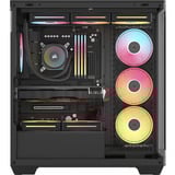Corsair 3500X LX-R RGB iCUE LINK midi tower behuizing Zwart | 2x USB-A | 1x USB-C | Tempered Glass