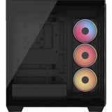 Corsair 3500X LX-R RGB iCUE LINK midi tower behuizing Zwart | 2x USB-A | 1x USB-C | Tempered Glass