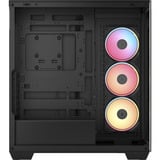 Corsair 3500X LX-R RGB iCUE LINK midi tower behuizing Zwart | 2x USB-A | 1x USB-C | Tempered Glass