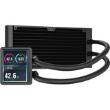 Corsair NAUTILUS II 240 RS LCD-vloeistofkoeler voor CPU waterkoeling Zwart