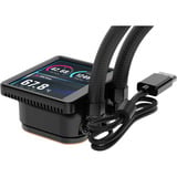 Corsair NAUTILUS II 240 RS LCD-vloeistofkoeler voor CPU waterkoeling Zwart