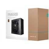 DeepCool PM650D 650W voeding  Zwart, 2x PCIe