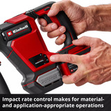 EINHELL Professionele Accu-breekhamer TP-DH 18/4 Li BL - Solo Zwart/rood, Accu en oplader niet inbegrepen