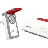 FRITZ! DECT 210 Edition International stekkerdoos Wit/rood