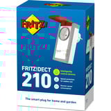 FRITZ! DECT 210 Edition International stekkerdoos Wit/rood