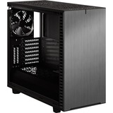 Fractal Design Define 7 Light Tempered Glass Tower-behuizing Grijs | 2x USB-A 2.0 | 2x USB-A 3.2 (5 Gbit/s) | USB-C 3.2 (10 Gbit/s) | 2x Audio | Window-kit