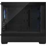 Fractal Design Pop Mini Air RGB Black TG Clear Tint midi tower behuizing Zwart | 2x USB-A | RGB | Window