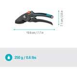 GARDENA Snoeischaar PremiumCut Pro​ voor droog hout met aambeeldsnede Grijs/turquoise, 24 mm snoeidiameter