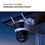Imou Cruiser Pano Z Quadruple-lens zoom camera Wit, 4MP+4MP+5MPx2, PoE