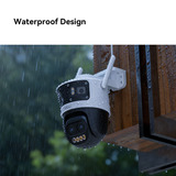 Imou Cruiser Pano Z Quadruple-lens zoom camera Wit, 4MP+4MP+5MPx2, PoE