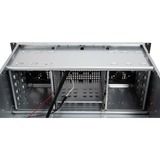 Inter-Tech 4U 40248 rack behuizing Zwart | 2x USB-A