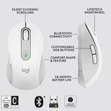 Logitech Signature M650 Medium Draadloze Muis Wit