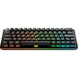 MOUNTAIN Everest 60, gaming toetsenbord Zwart, US lay-out, MOUNTAIN Linear 45, 60%, RGB leds, Double Shot PBT Keycaps, Hot-Swap