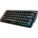 MOUNTAIN Everest 60, gaming toetsenbord Zwart, US lay-out, MOUNTAIN Linear 45, 60%, RGB leds, Double Shot PBT Keycaps, Hot-Swap