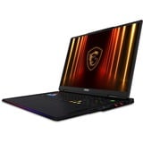 MSI Raider 18 HX AI A2XWIG-230NL 18"  Copilot+ gaming laptop Zwart | Core Ultra 9 285HX | RTX 5080 | 64 GB | 2 TB SSD + 2 TB SSD