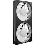 NZXT F280 RGB CORE case fans Zwart, 2 stuks, 280 x 140 x 26 mm