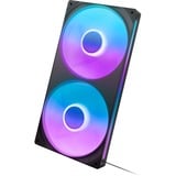 NZXT F280 RGB CORE case fans Zwart, 2 stuks, 280 x 140 x 26 mm