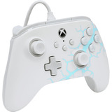 PowerA Advantage controller met kabel voor de Xbox Series X|S - Poolijs Wit/blauw, Xbox Series X|S, Xbox One, Pc