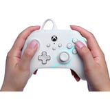 PowerA Advantage controller met kabel voor de Xbox Series X|S - Poolijs Wit/blauw, Xbox Series X|S, Xbox One, Pc