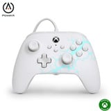 PowerA Advantage controller met kabel voor de Xbox Series X|S - Poolijs Wit/blauw, Xbox Series X|S, Xbox One, Pc
