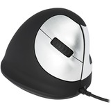 R-Go Tools HE Ergonomic Mouse M Right Zwart/zilver, 3500dpi