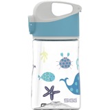 SIGG Miracle Ocean Friend 0,35 L drinkfles Transparant/blauw