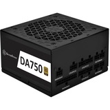 SilverStone DA750-G 750W voeding  Zwart, 4x PCIe, Kabel-Management