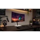TCL 34C2A 34" curved gaming monitor Zwart, 1x DisplayPort, 2x HDMI, 1x USB-C, 2x USB-A, 200 Hz