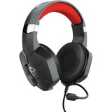 Trust GXT 323 Carus Gaming Headset Zwart/rood