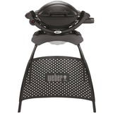 Weber Q 1000 gasbarbecue met stand Zwart