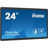 iiyama ProLite TW2424AS-B1 23.8" Public Display Zwart, Touch, HDMI, USB, WLAN, LAN, Android