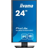 iiyama Prolite XUB2492HSC-B5 24" Monitor Zwart, 75Hz, HDMI, DisplayPort, USB-C, Audio
