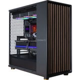 ALTERNATE Powered by ASUS ROG Ryzen 9 - RTX  5080 gaming pc Zwart/houtkleur | R9 9950X3D | RTX 5080 | 64 GB | 2 TB SSD