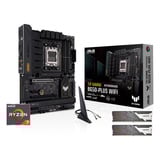 ALTERNATE Upgrade Kit TUF Gaming B650-PLUS WIFI + Ryzen 7 9800X3D + 32 GB Zwart/lichtoranje, Moederbord, CPU, Geheugen